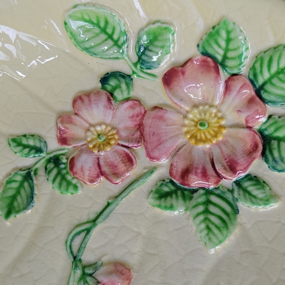 Carlton Ware Plate, MCM, Vintage, Leaf - Picture 4 of 6